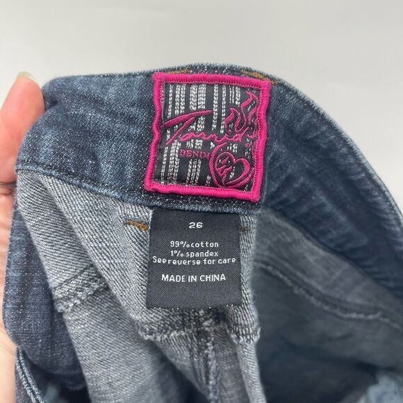 Torrid Women's Jeans Denim Pants Straight Pockets Mid Rise Blue Size 26 - Picture 8 of 12